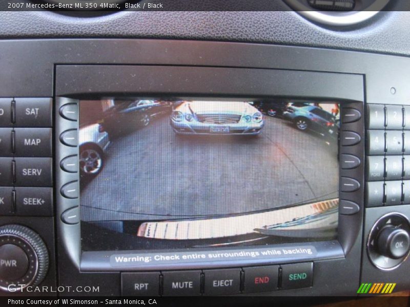 Black / Black 2007 Mercedes-Benz ML 350 4Matic