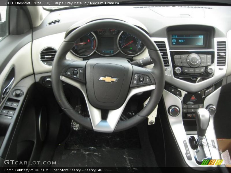 Dashboard of 2011 Cruze ECO