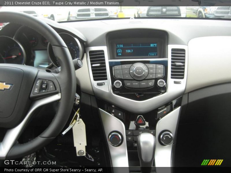 Controls of 2011 Cruze ECO