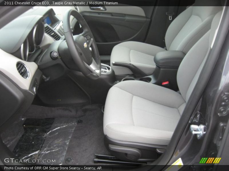  2011 Cruze ECO Medium Titanium Interior