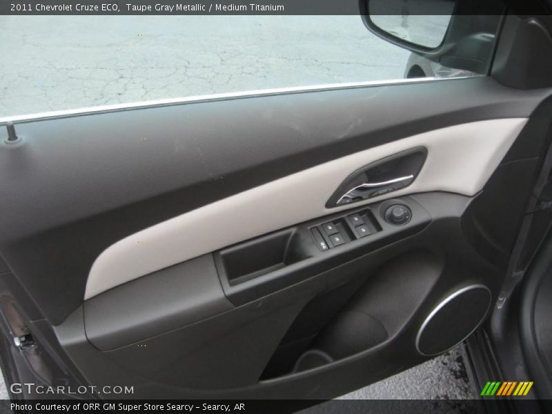 Taupe Gray Metallic / Medium Titanium 2011 Chevrolet Cruze ECO
