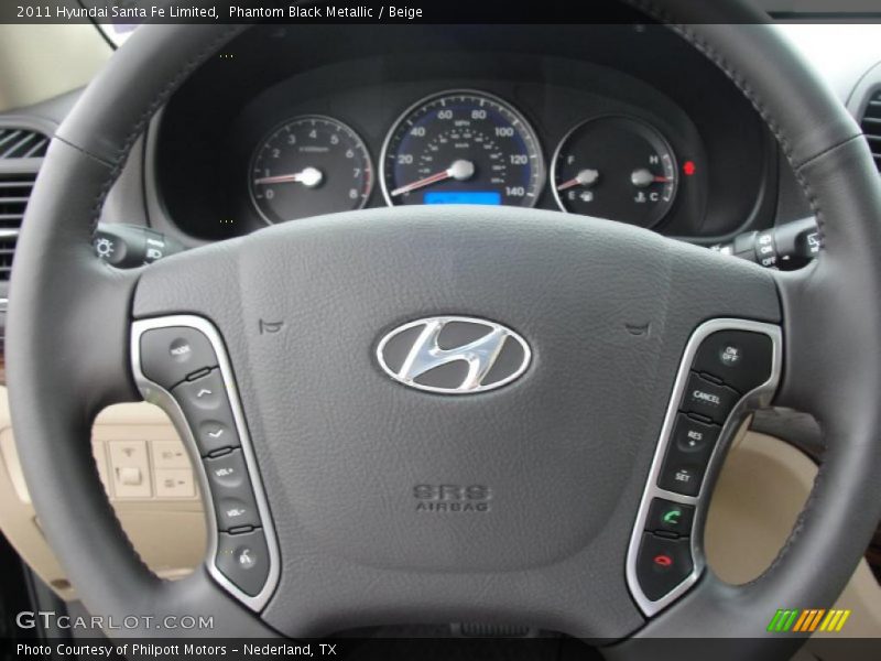  2011 Santa Fe Limited Steering Wheel