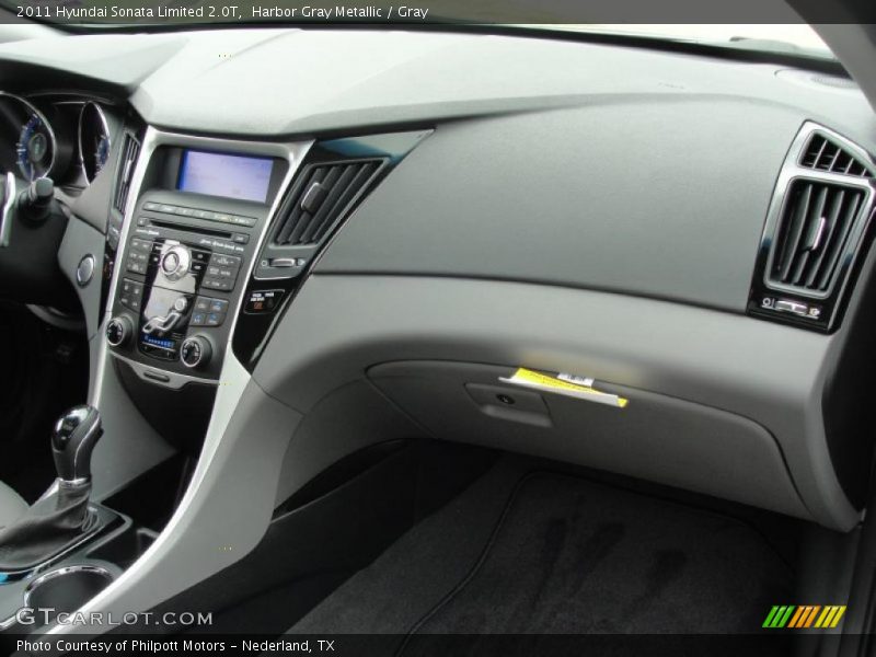 Harbor Gray Metallic / Gray 2011 Hyundai Sonata Limited 2.0T