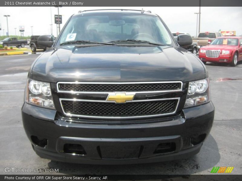 Black / Ebony 2011 Chevrolet Avalanche LS