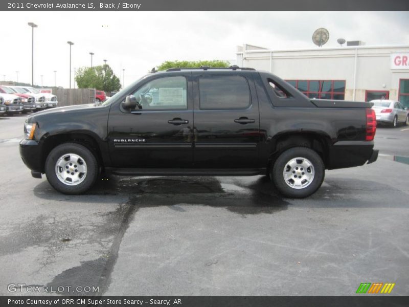 Black / Ebony 2011 Chevrolet Avalanche LS