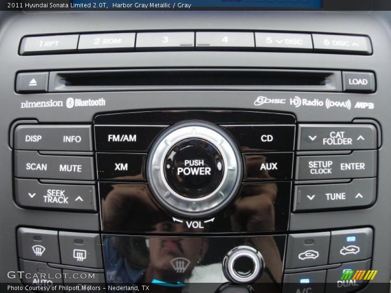 Harbor Gray Metallic / Gray 2011 Hyundai Sonata Limited 2.0T