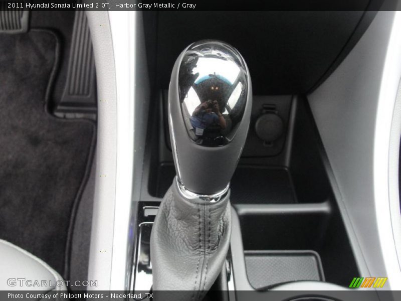Harbor Gray Metallic / Gray 2011 Hyundai Sonata Limited 2.0T