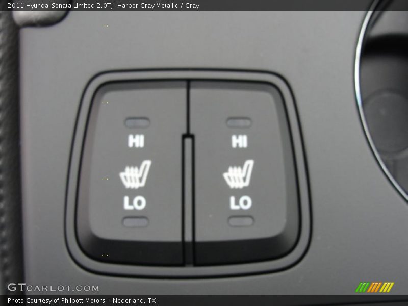 Harbor Gray Metallic / Gray 2011 Hyundai Sonata Limited 2.0T