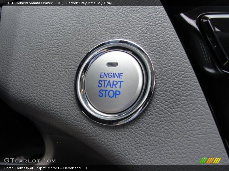 Harbor Gray Metallic / Gray 2011 Hyundai Sonata Limited 2.0T