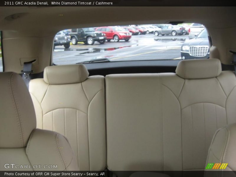 White Diamond Tintcoat / Cashmere 2011 GMC Acadia Denali