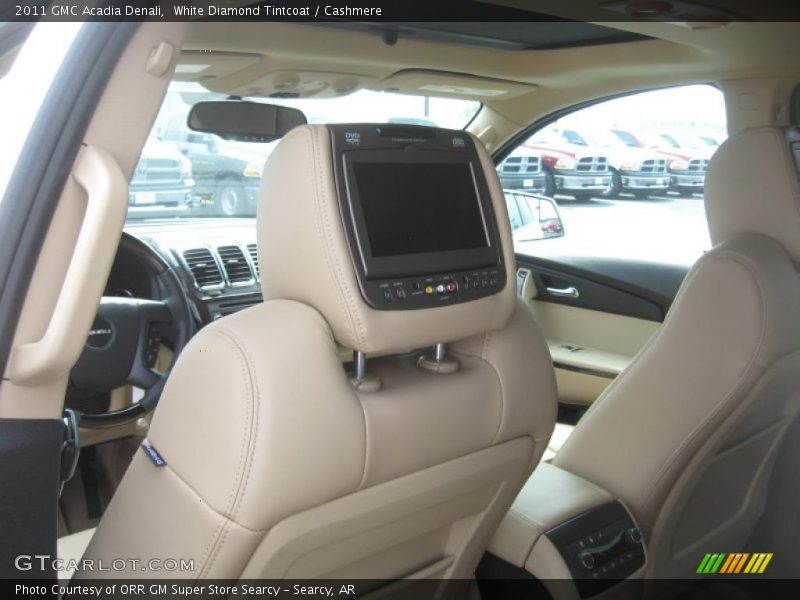 White Diamond Tintcoat / Cashmere 2011 GMC Acadia Denali