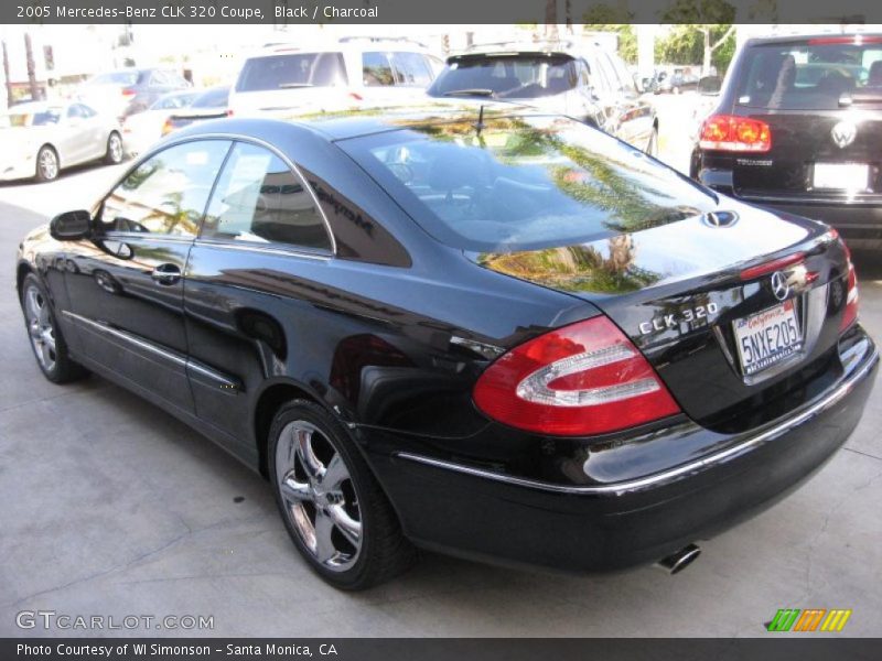 Black / Charcoal 2005 Mercedes-Benz CLK 320 Coupe