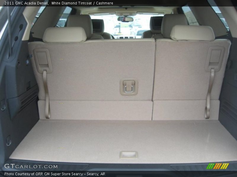 White Diamond Tintcoat / Cashmere 2011 GMC Acadia Denali