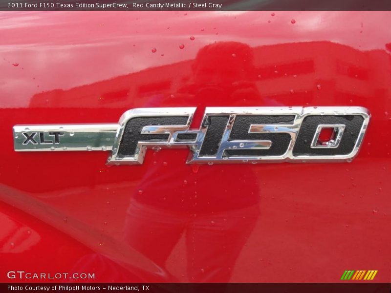 Red Candy Metallic / Steel Gray 2011 Ford F150 Texas Edition SuperCrew