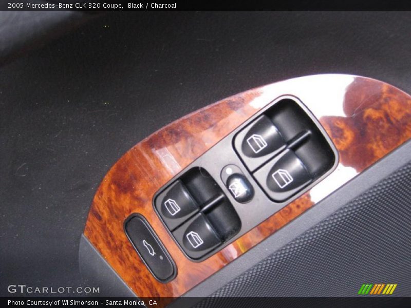 Black / Charcoal 2005 Mercedes-Benz CLK 320 Coupe