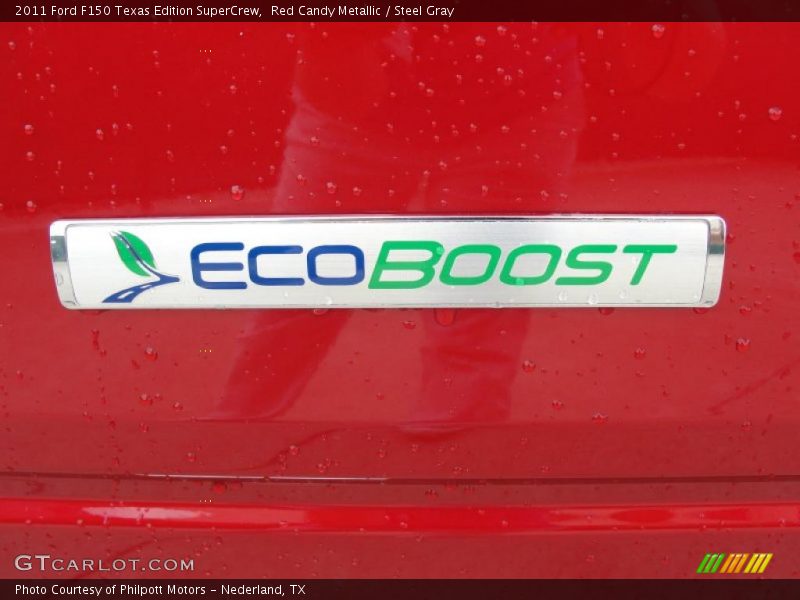 Red Candy Metallic / Steel Gray 2011 Ford F150 Texas Edition SuperCrew
