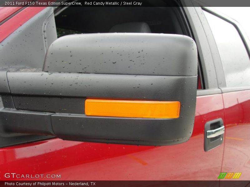 Red Candy Metallic / Steel Gray 2011 Ford F150 Texas Edition SuperCrew