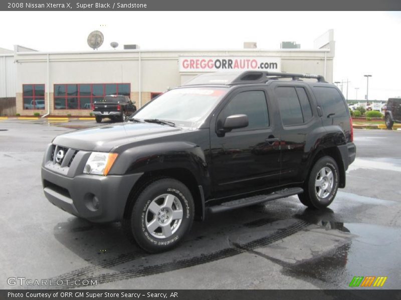 Super Black / Sandstone 2008 Nissan Xterra X