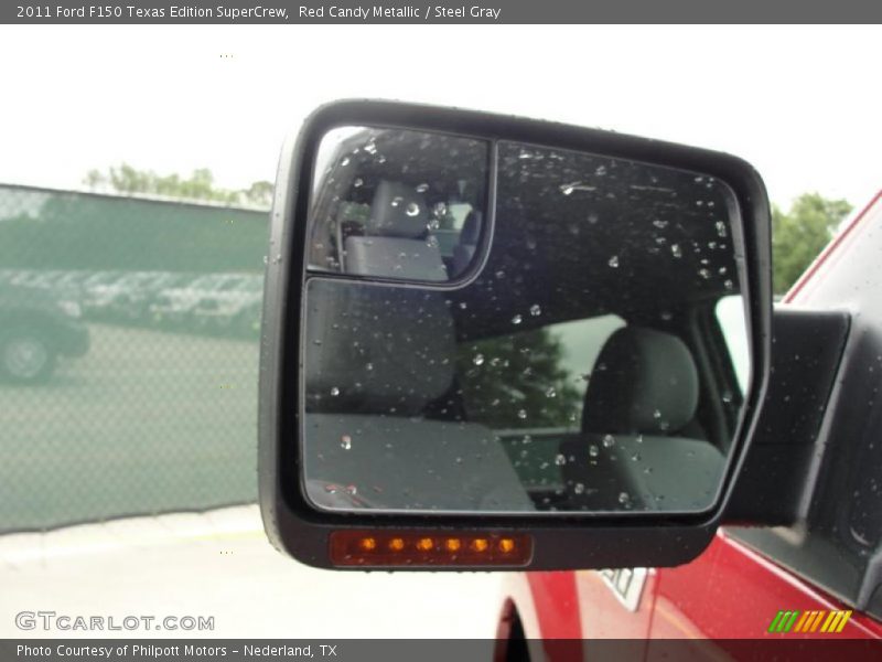 Red Candy Metallic / Steel Gray 2011 Ford F150 Texas Edition SuperCrew