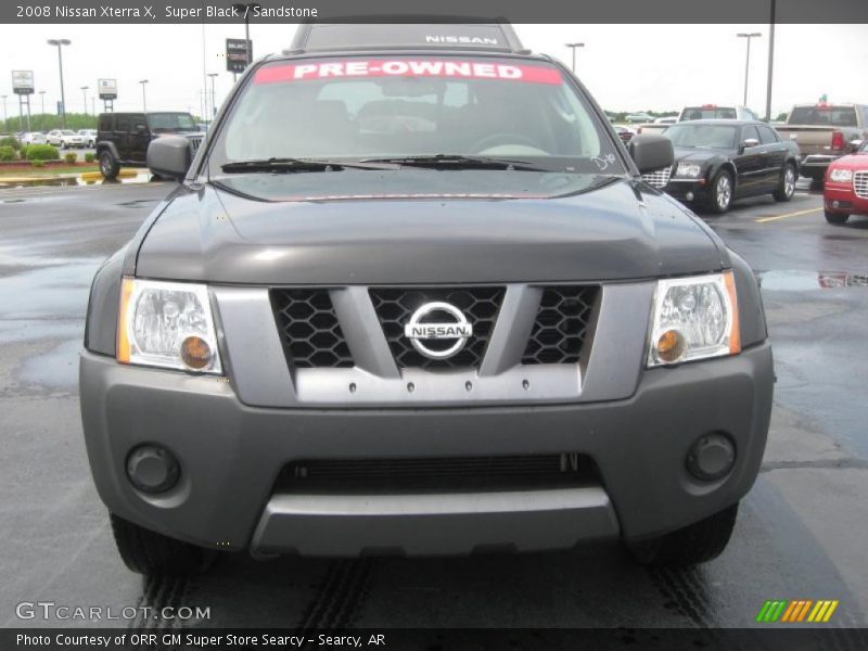 Super Black / Sandstone 2008 Nissan Xterra X