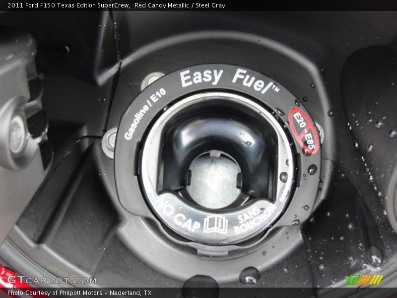 Red Candy Metallic / Steel Gray 2011 Ford F150 Texas Edition SuperCrew