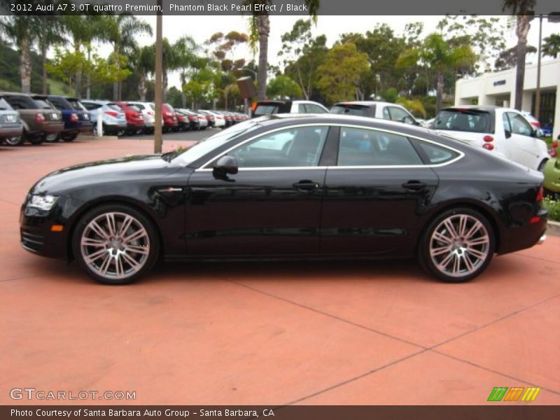  2012 A7 3.0T quattro Premium Phantom Black Pearl Effect