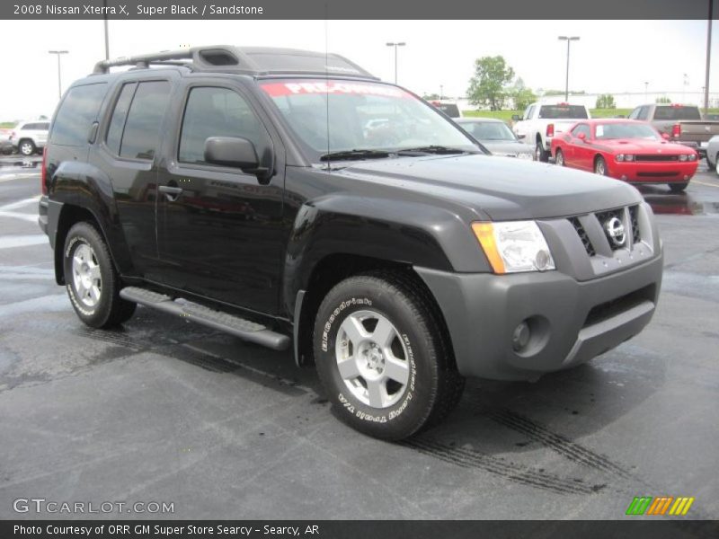 Super Black / Sandstone 2008 Nissan Xterra X