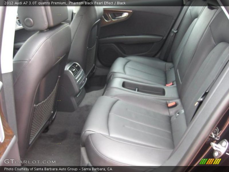 2012 A7 3.0T quattro Premium Black Interior