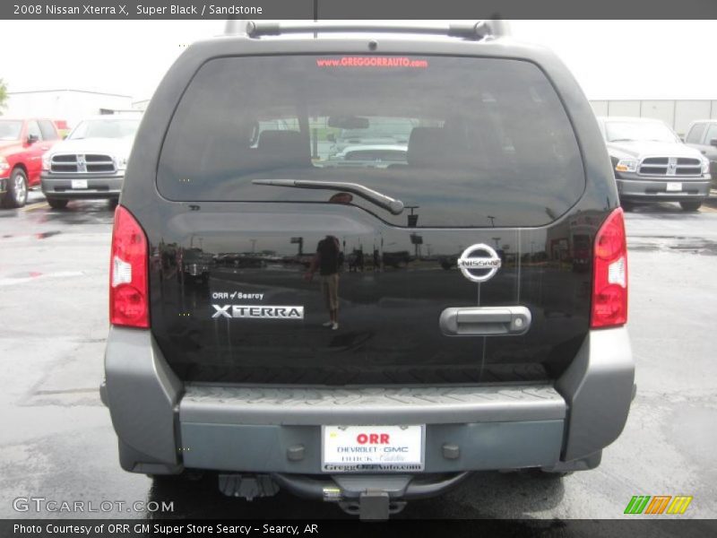 Super Black / Sandstone 2008 Nissan Xterra X