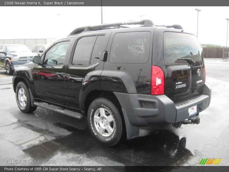 Super Black / Sandstone 2008 Nissan Xterra X
