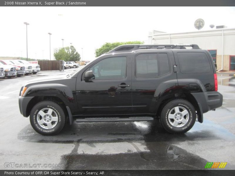 Super Black / Sandstone 2008 Nissan Xterra X