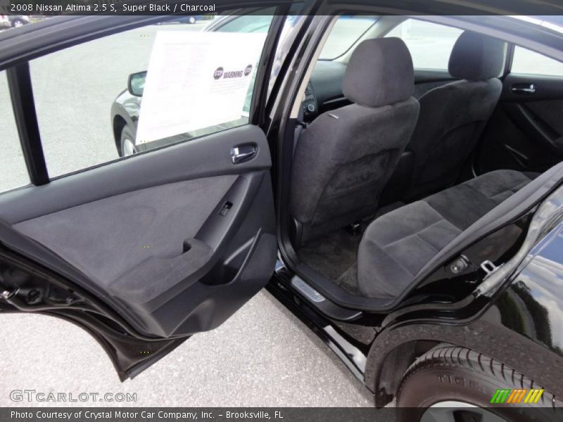 Super Black / Charcoal 2008 Nissan Altima 2.5 S