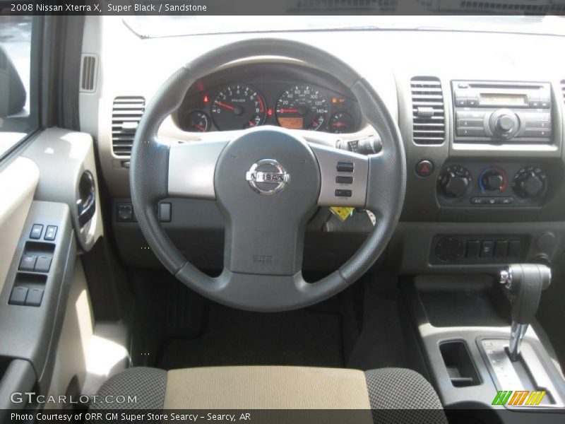 Super Black / Sandstone 2008 Nissan Xterra X