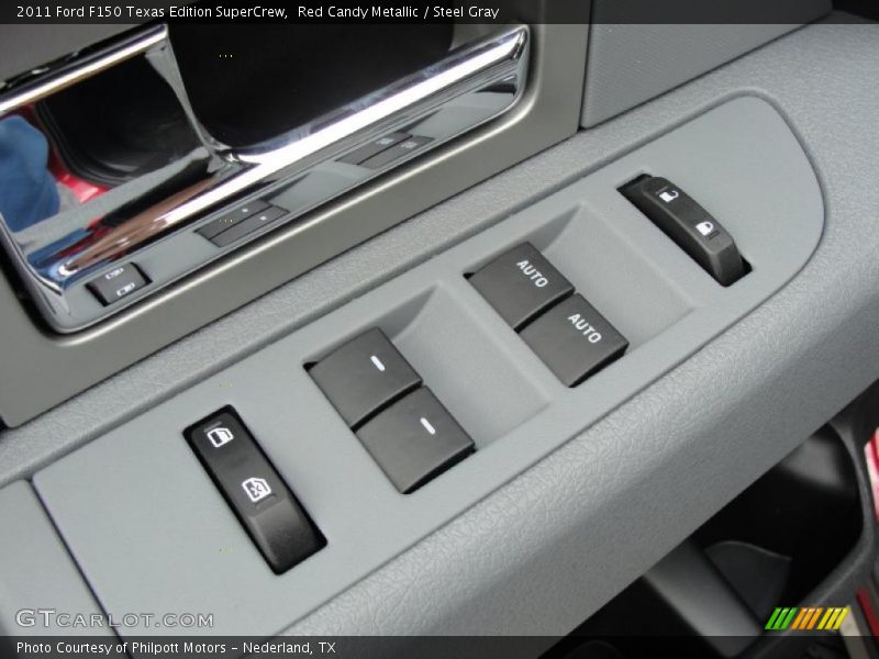 Red Candy Metallic / Steel Gray 2011 Ford F150 Texas Edition SuperCrew