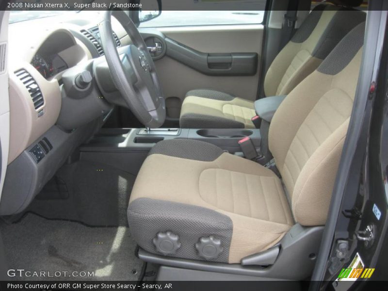 Super Black / Sandstone 2008 Nissan Xterra X