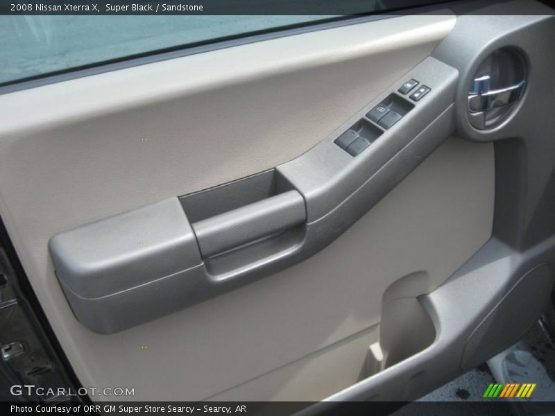 Super Black / Sandstone 2008 Nissan Xterra X