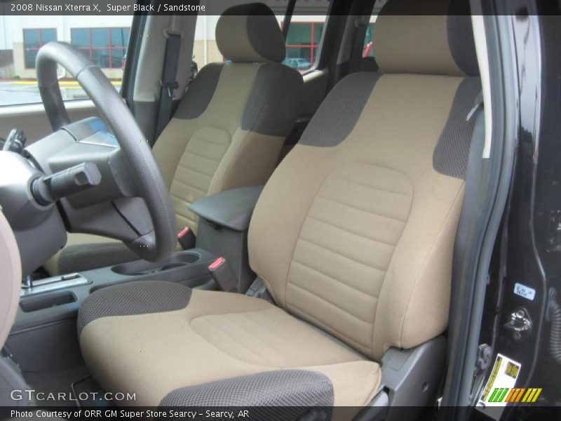 Super Black / Sandstone 2008 Nissan Xterra X