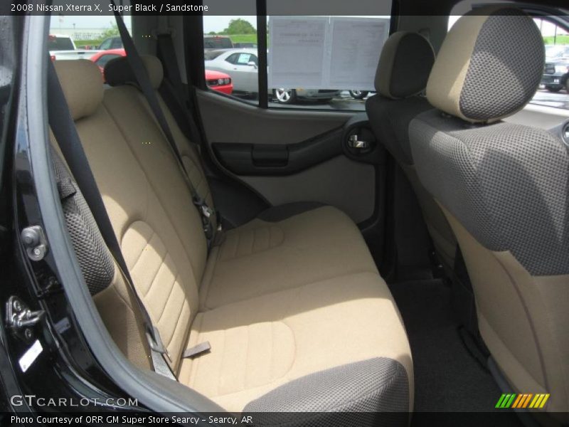 Super Black / Sandstone 2008 Nissan Xterra X