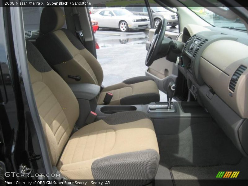Super Black / Sandstone 2008 Nissan Xterra X
