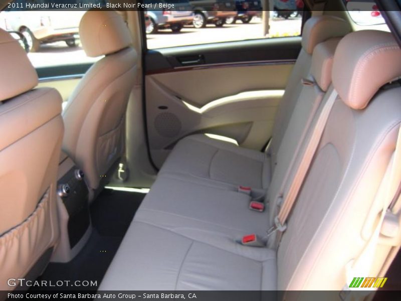 Black Noir Pearl / Beige 2011 Hyundai Veracruz Limited