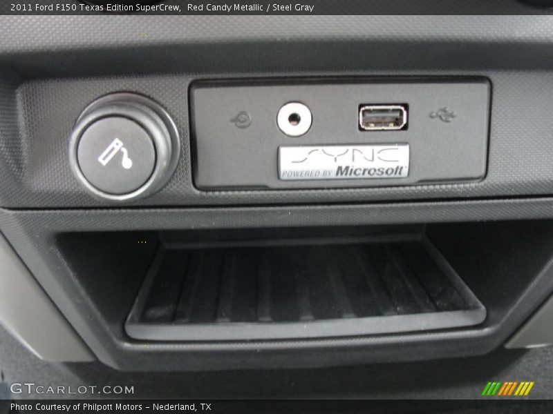 Red Candy Metallic / Steel Gray 2011 Ford F150 Texas Edition SuperCrew
