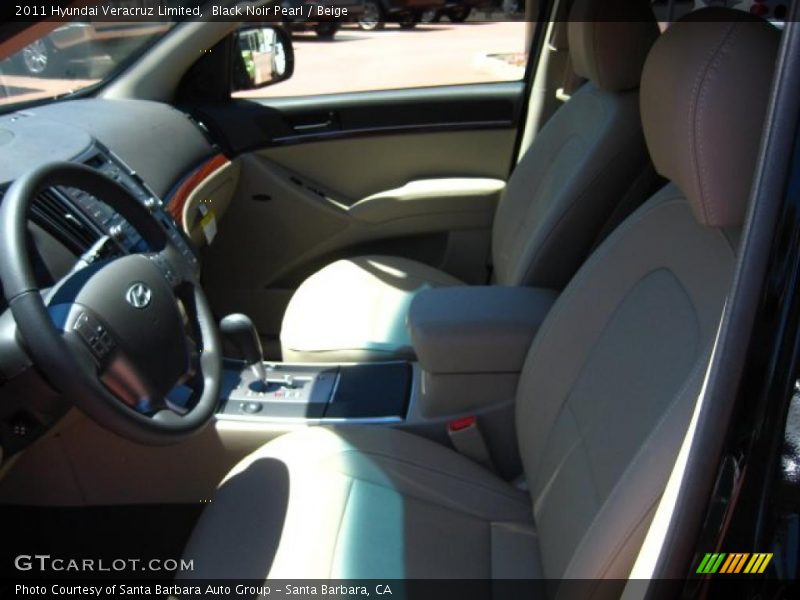 Black Noir Pearl / Beige 2011 Hyundai Veracruz Limited