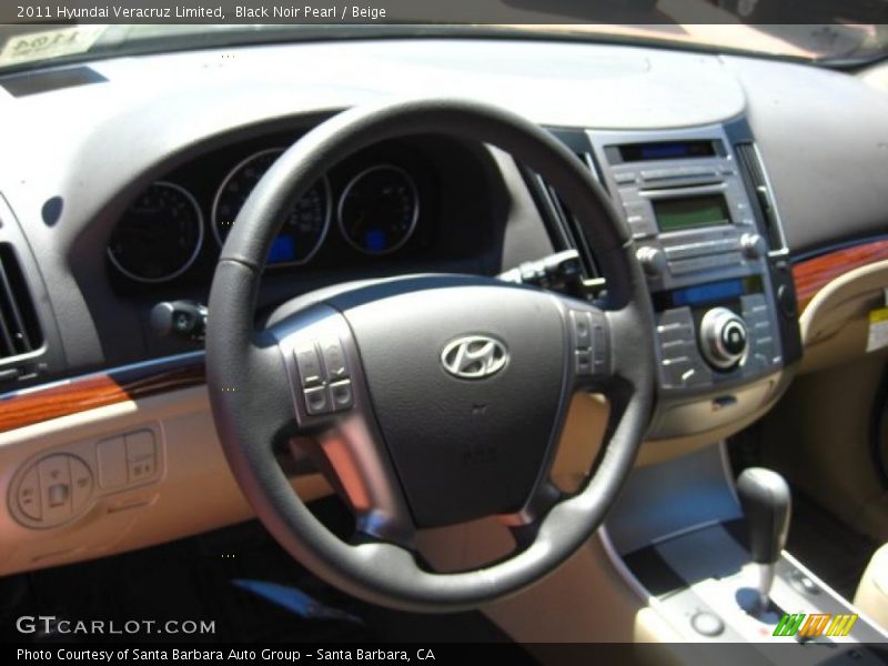  2011 Veracruz Limited Steering Wheel