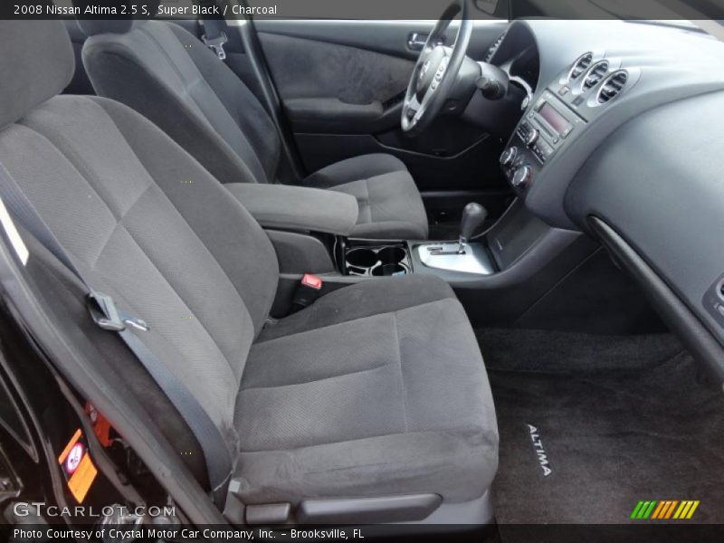 Super Black / Charcoal 2008 Nissan Altima 2.5 S