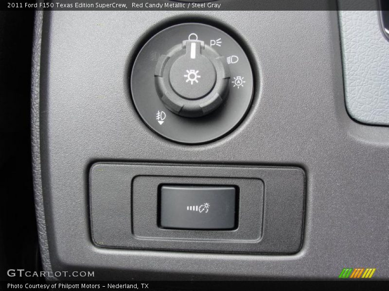 Red Candy Metallic / Steel Gray 2011 Ford F150 Texas Edition SuperCrew