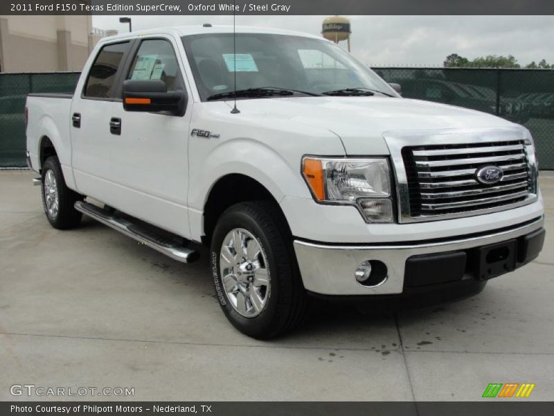 Front 3/4 View of 2011 F150 Texas Edition SuperCrew