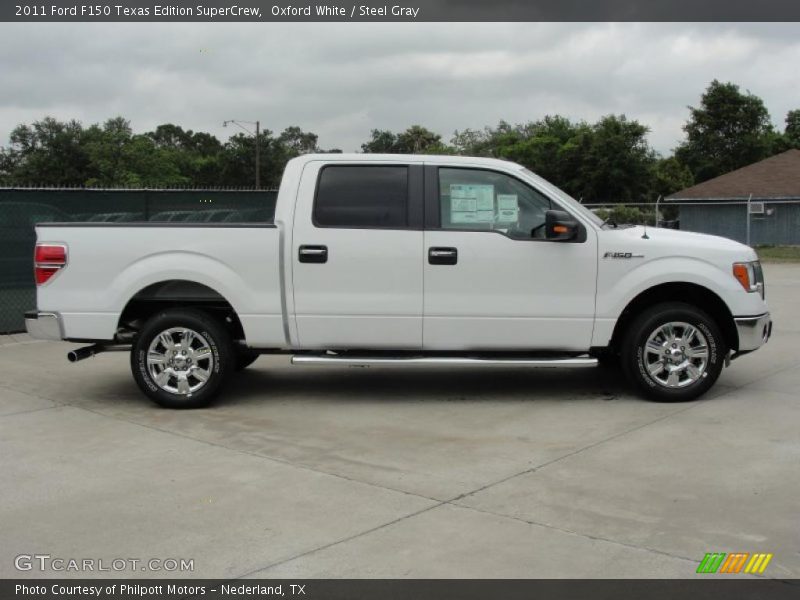 Oxford White / Steel Gray 2011 Ford F150 Texas Edition SuperCrew