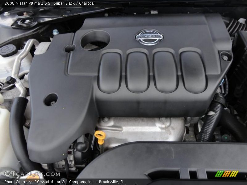 Super Black / Charcoal 2008 Nissan Altima 2.5 S
