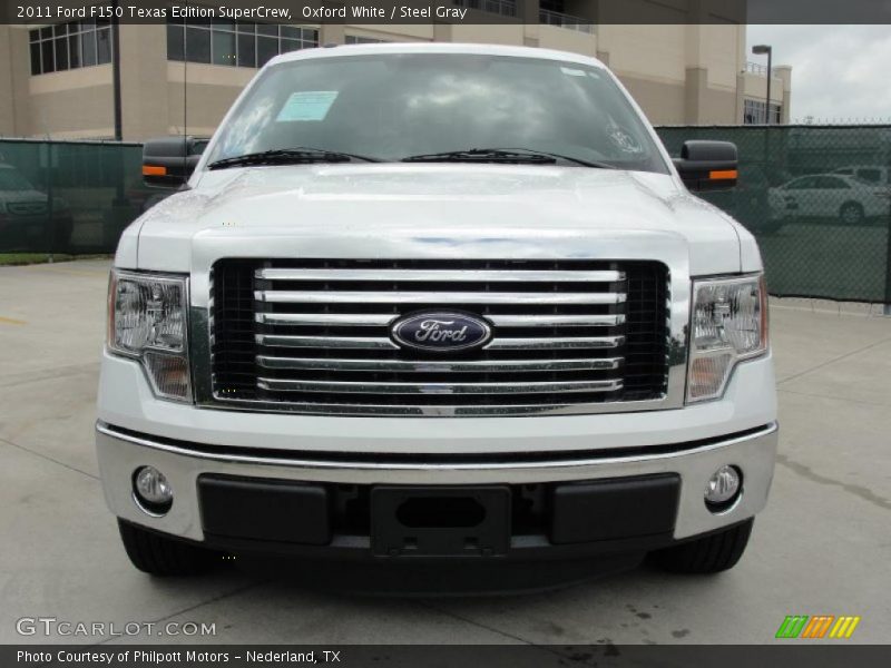 Oxford White / Steel Gray 2011 Ford F150 Texas Edition SuperCrew