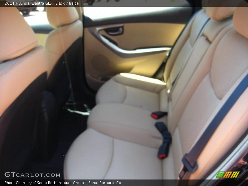 Black / Beige 2011 Hyundai Elantra GLS